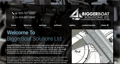 Desktop Screenshot of biggerboatsolutions.com